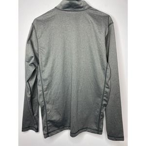 The North Face Tech 1/4 Zip Fleece Sweatshirt Mens MEDIUM Heather Gray